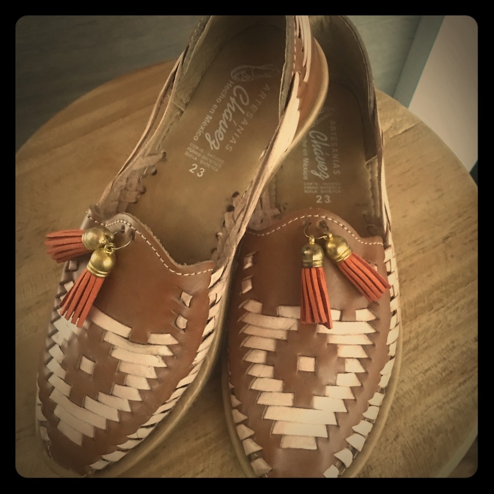 💸💰Artesanias Chavez Handmade Leather Huaraches